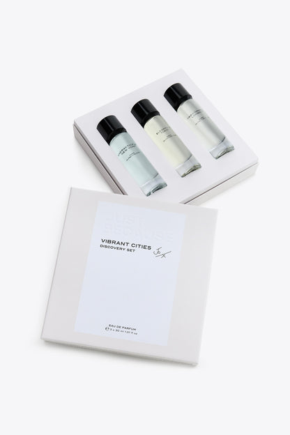 VIBRANT CITIES AND EMOTIONS DISCOVERY SET EDP 3 X 30 ML (1.01 FL. OZ)